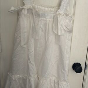 Lulus White Babydoll Dress